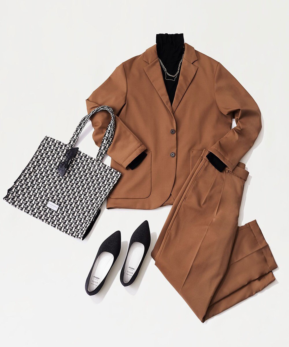 steppi 【洗える/撥水】グリッター ポインテッド パンプス 