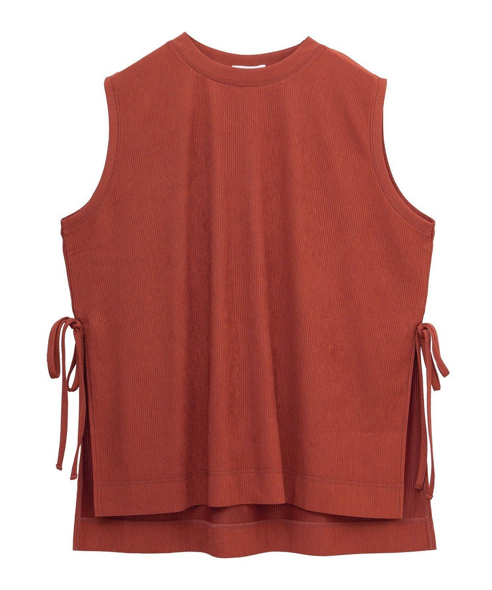 Green Parks サイドリボンノースリーブチュニック 