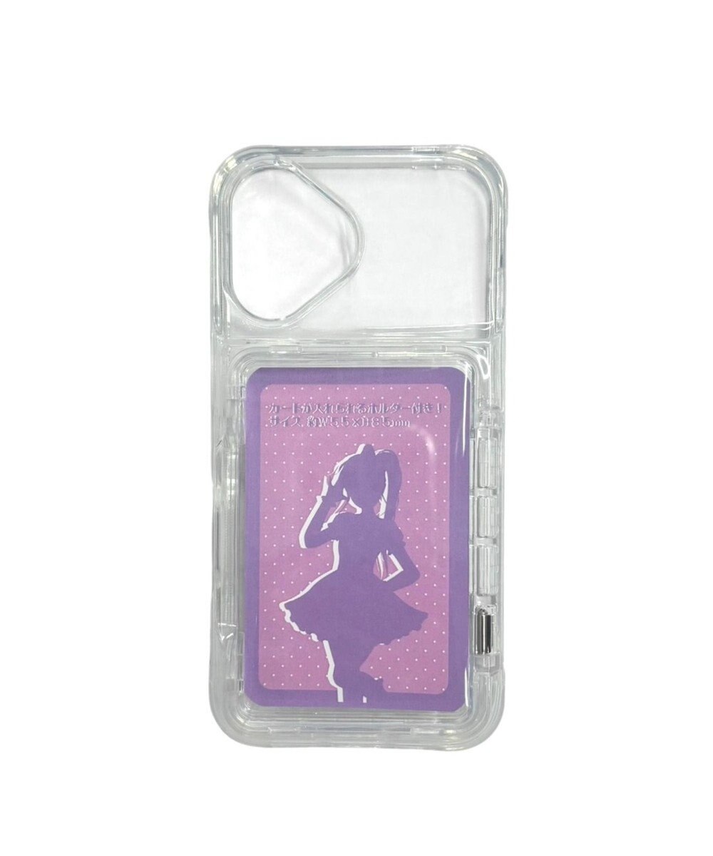 WEGO カードホルダー付きiphoneケース 
