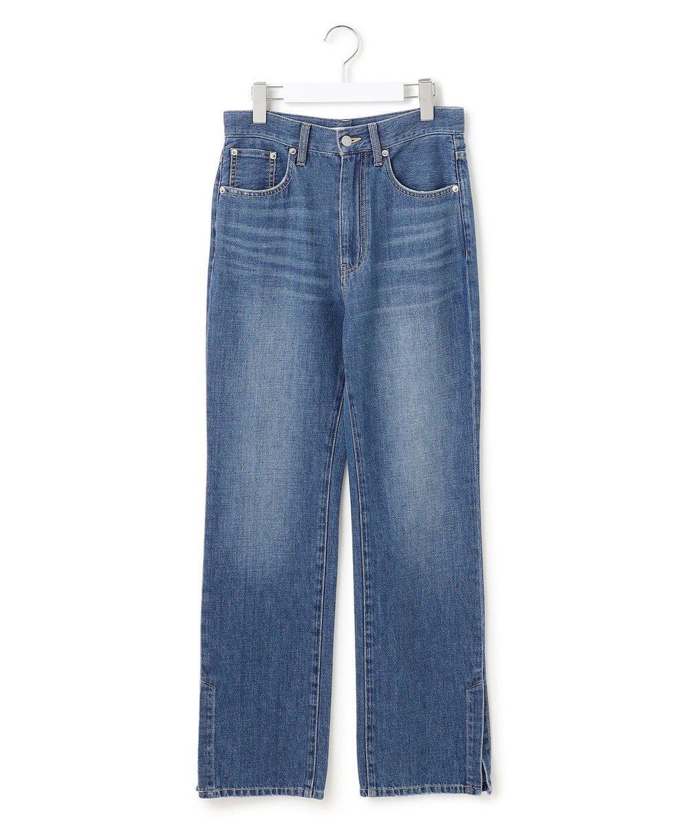 23区 S 【SLOW/一部店舗限定】スリット ストレート デニム 