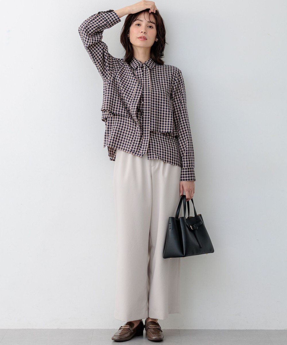 組曲 シュットクロスワイド パンツ 