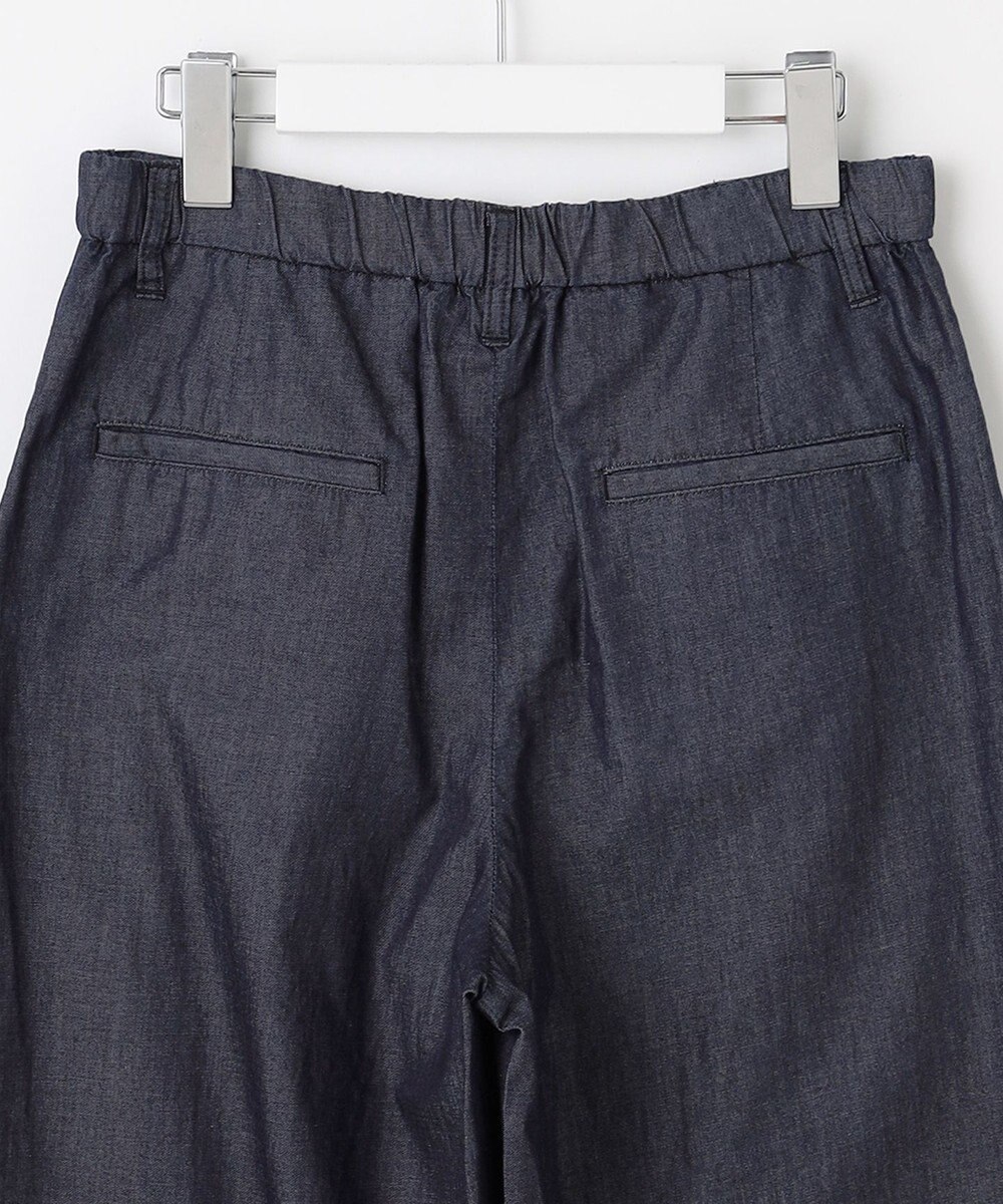 J.PRESS LADIES S 【洗える】4oz Light Denim ストレート パンツ 