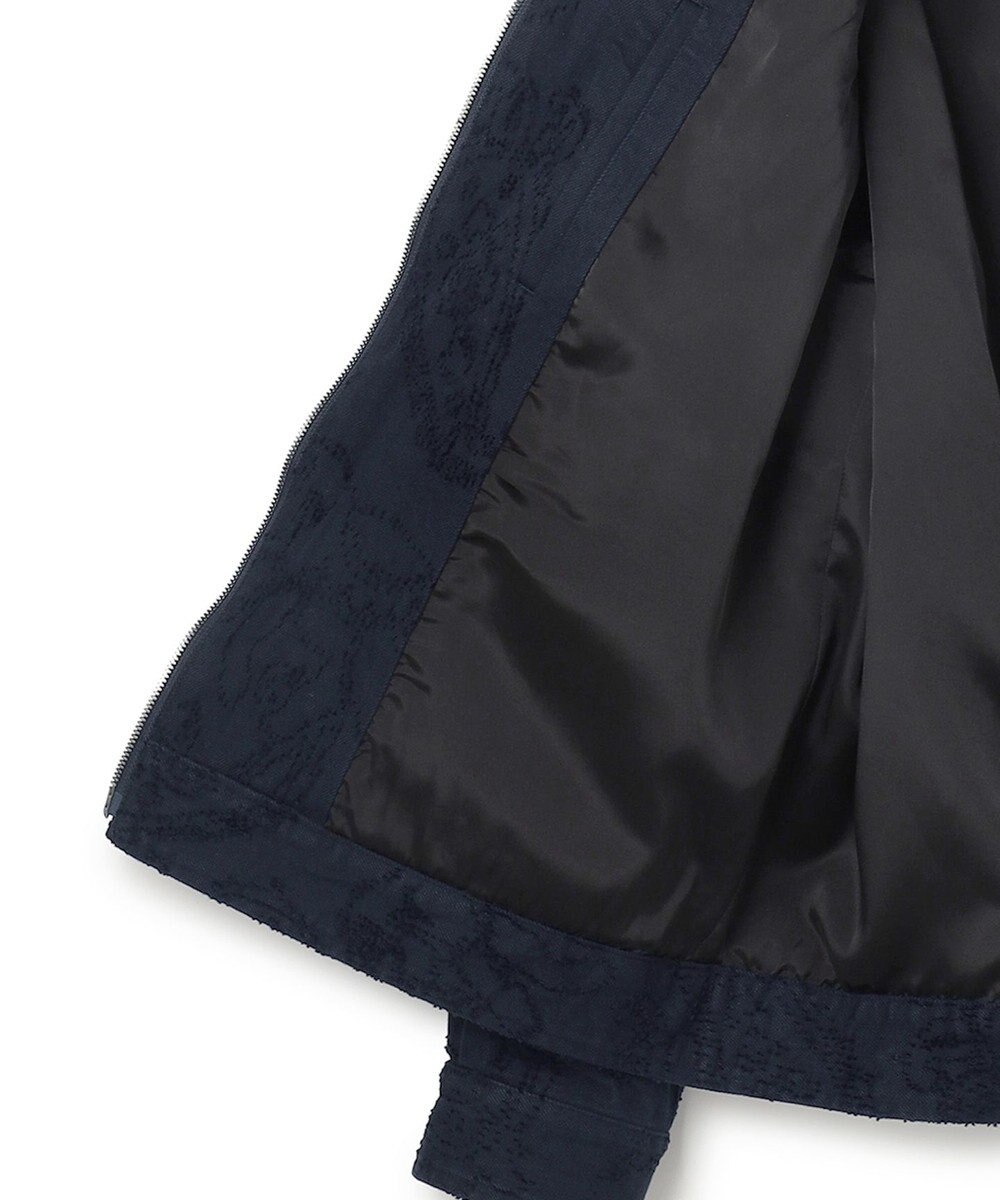 JOSEPH HOMME 【HIGH GRADE LINE】ワラカットエンブロイダリー　ジップアップブルゾン 