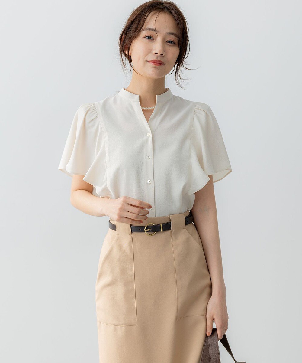 組曲 S 【WEB限定】ヴィンテージジョーゼットスキッパー ブラウス 