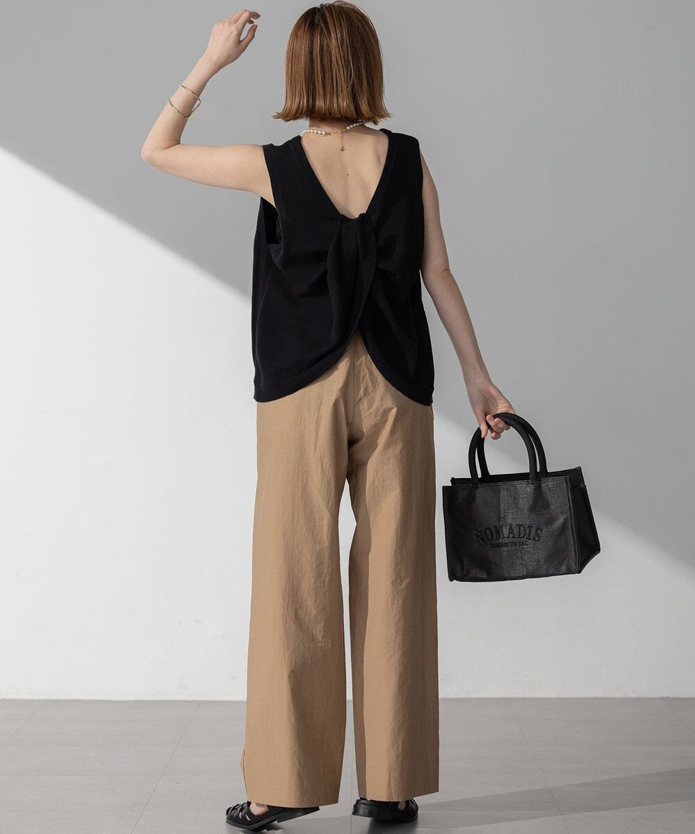 23区 L MANTECO ブライトワッシャー ワイド パンツ 