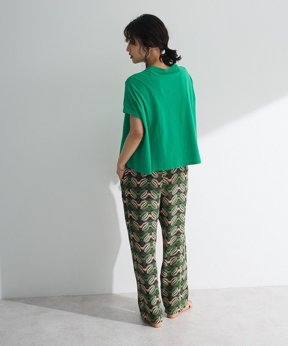 Green Parks 袖折り返しカレッジＴシャツ 