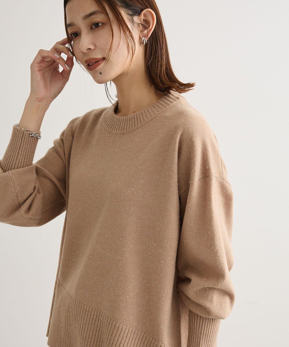 Green Parks ふわもっちニットプルオーバー 