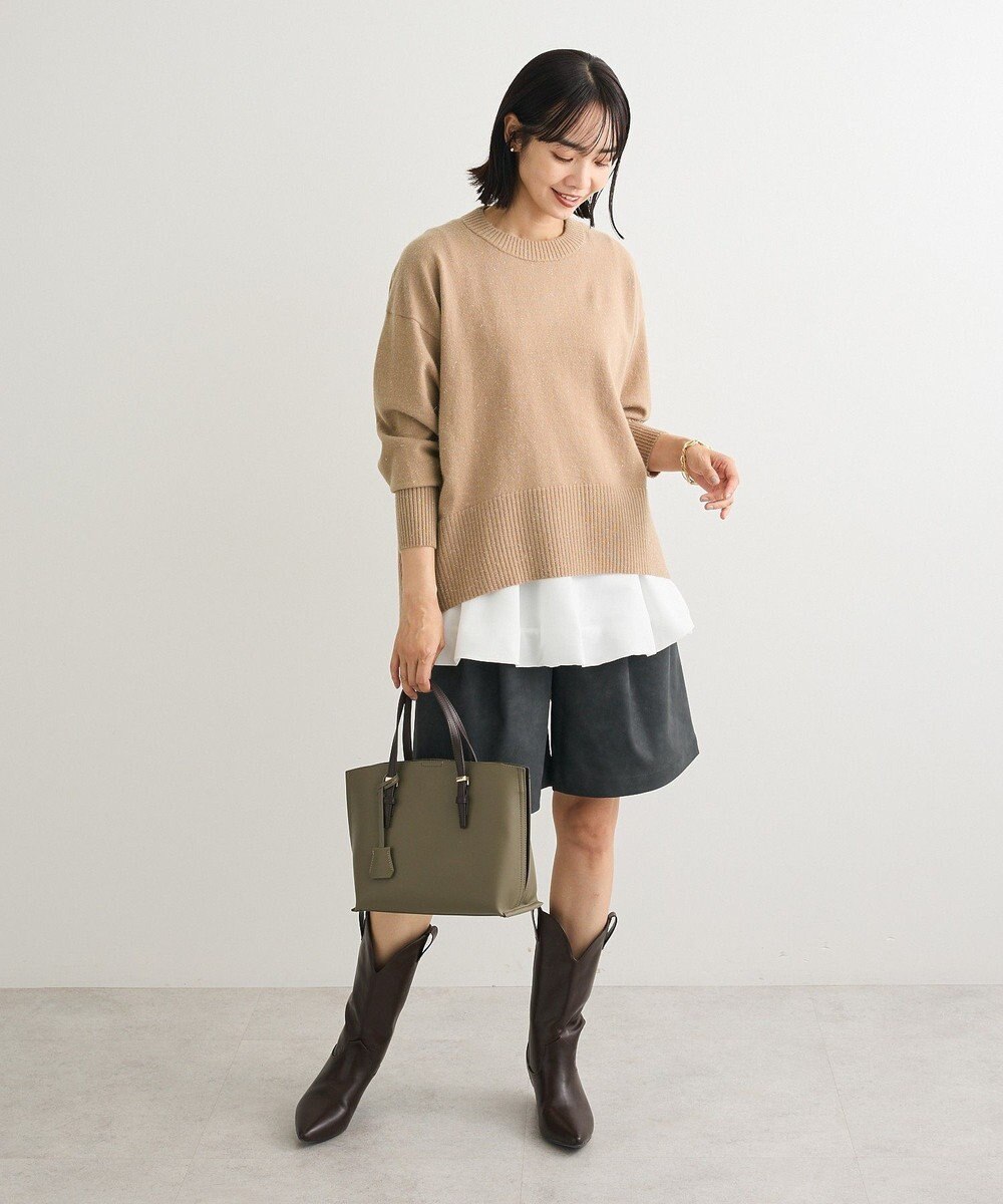 Green Parks ふわもっちニットプルオーバー 