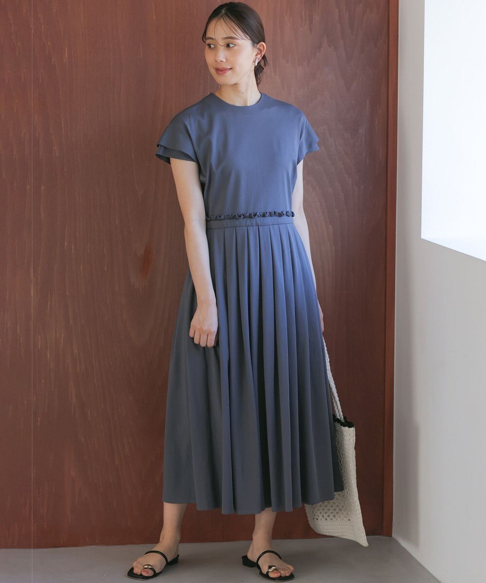 組曲 【先行予約】サマージャージーフィットアンドフレア ワンピース 