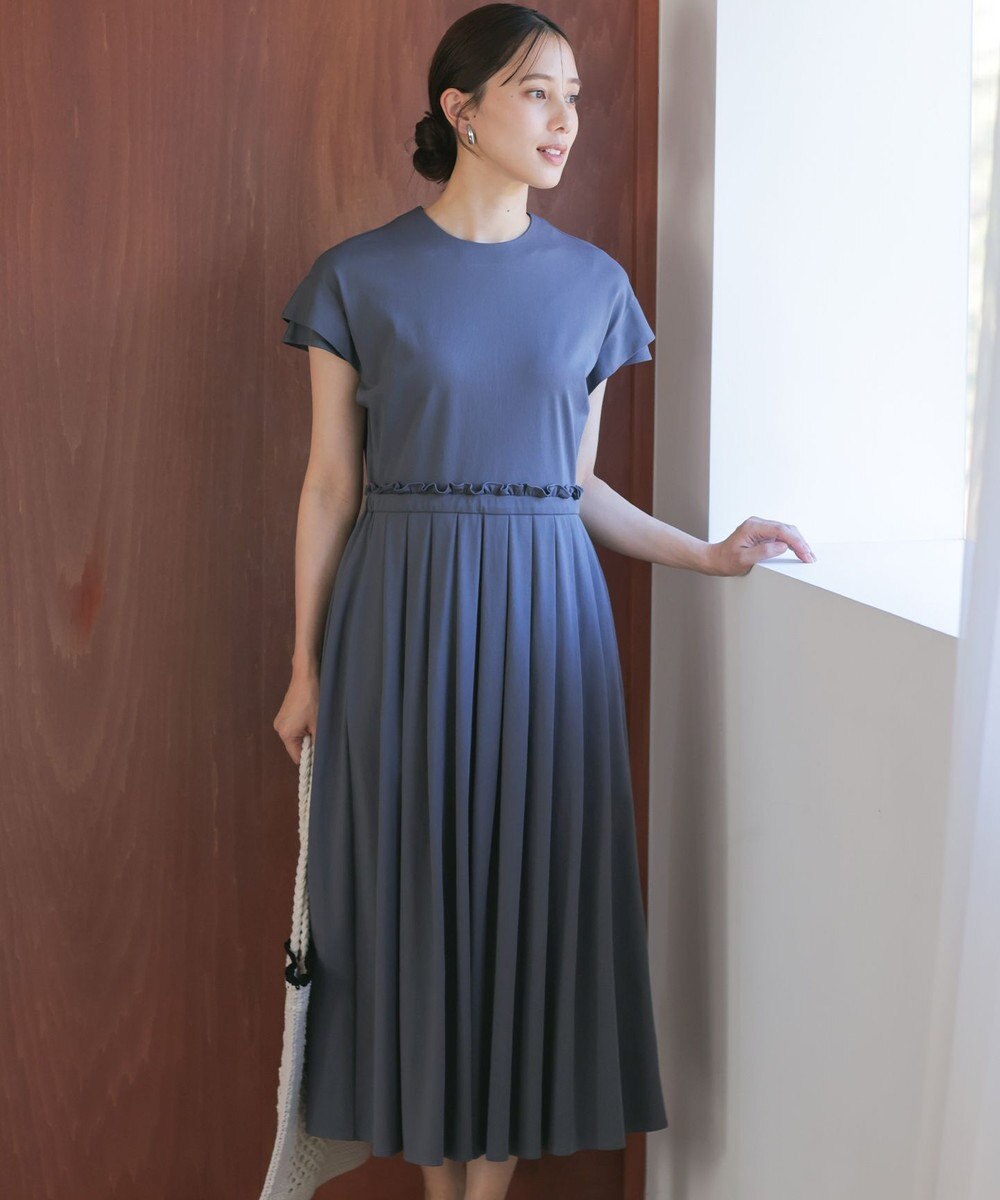 組曲 【先行予約】サマージャージーフィットアンドフレア ワンピース 