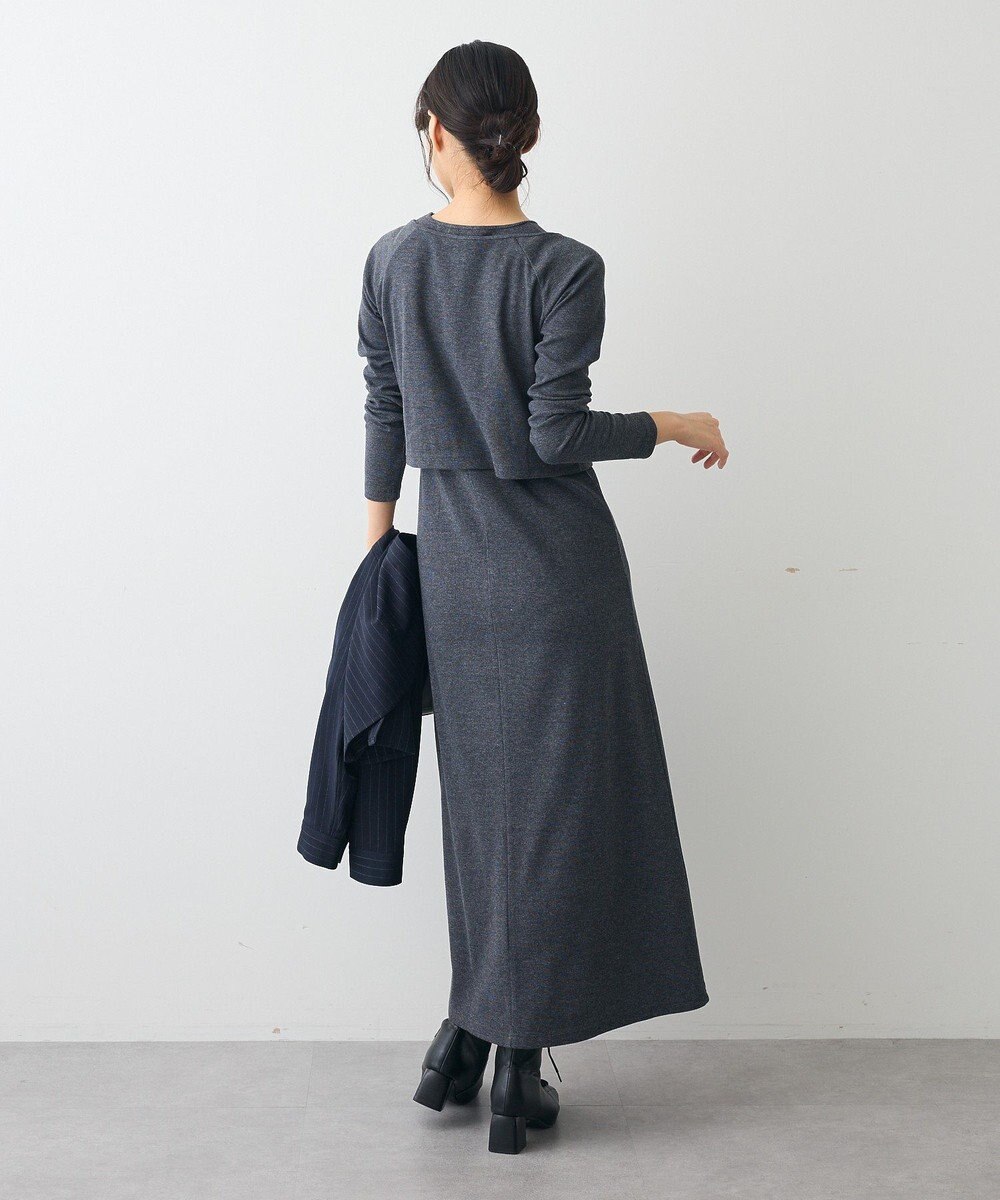 CRAFT STANDARD BOUTIQUE 2点セット/リブレイヤードワンピース 