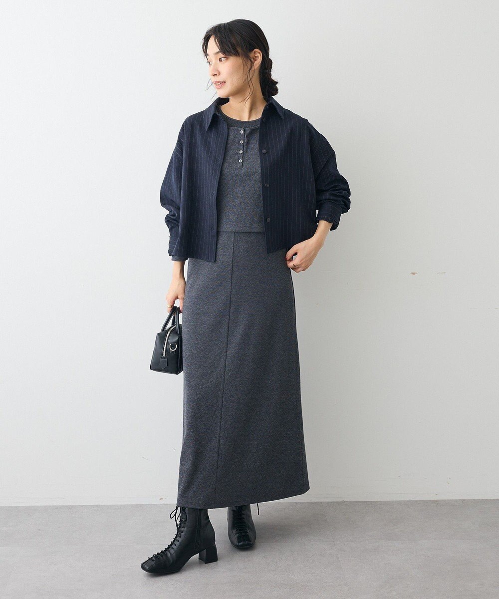 CRAFT STANDARD BOUTIQUE 2点セット/リブレイヤードワンピース 