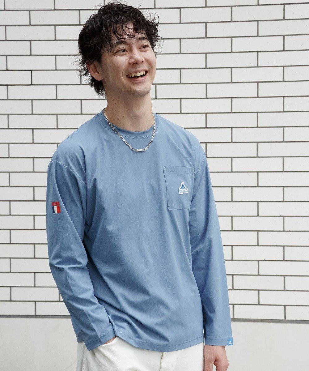 SHARE PARK MENS 【UVケア・吸水速乾・ストレッチ・軽量 】エンブレムTシャツ（L・XLサイズ） 