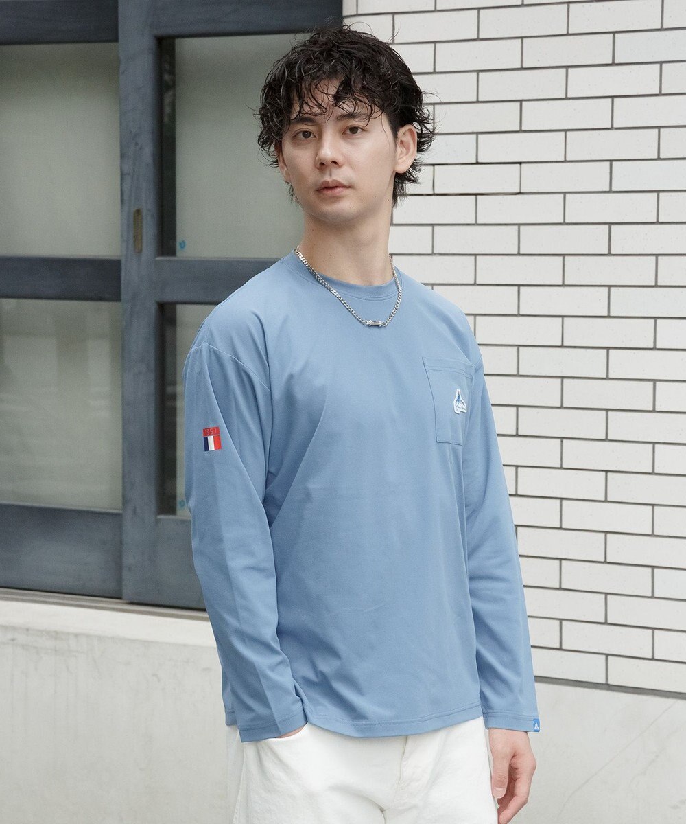 SHARE PARK MENS 【UVケア・吸水速乾・ストレッチ・軽量 】エンブレムTシャツ（L・XLサイズ） 