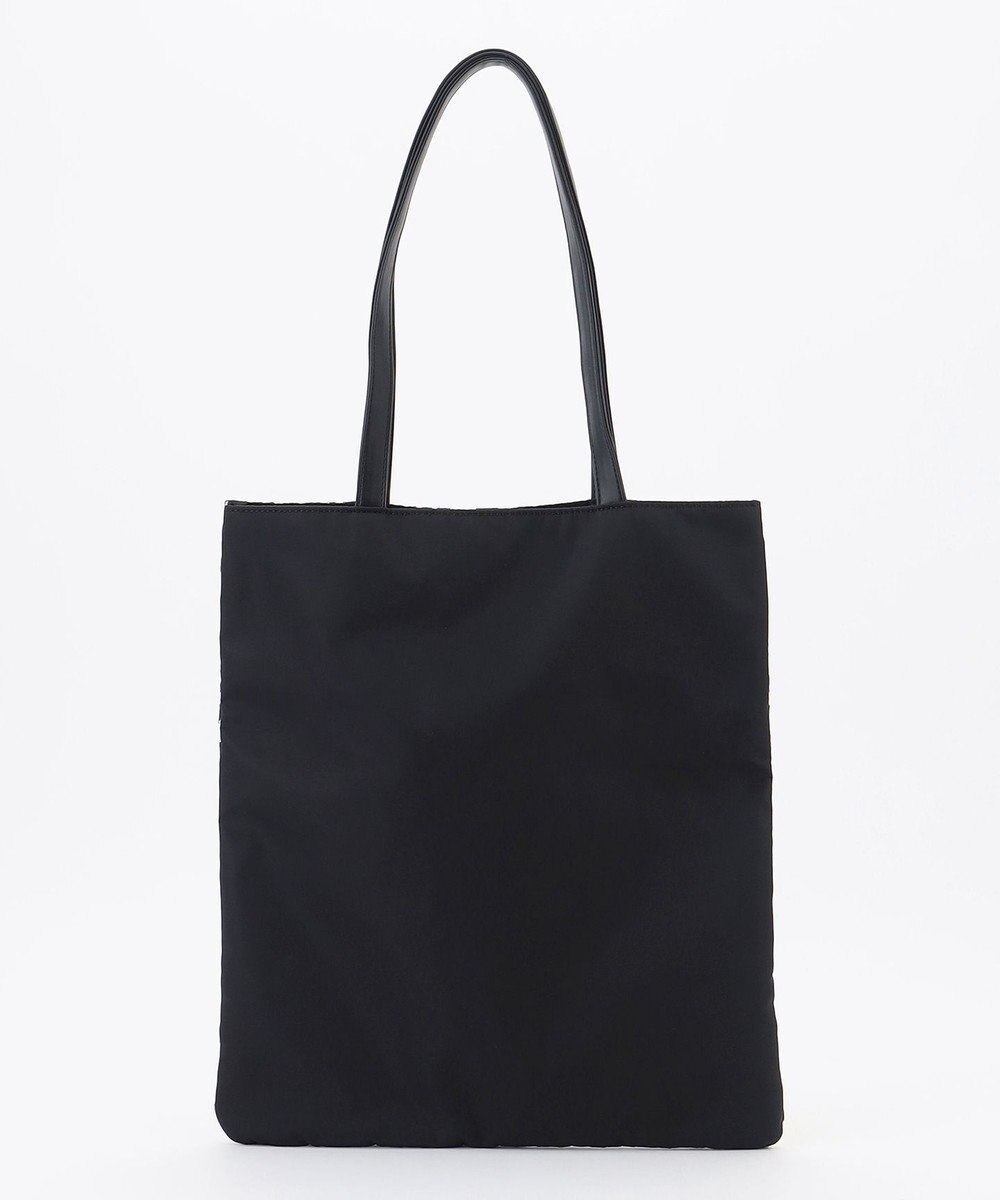 ANY 【A4サイズ収納可】ゼブラジャガード柄トートバッグ 