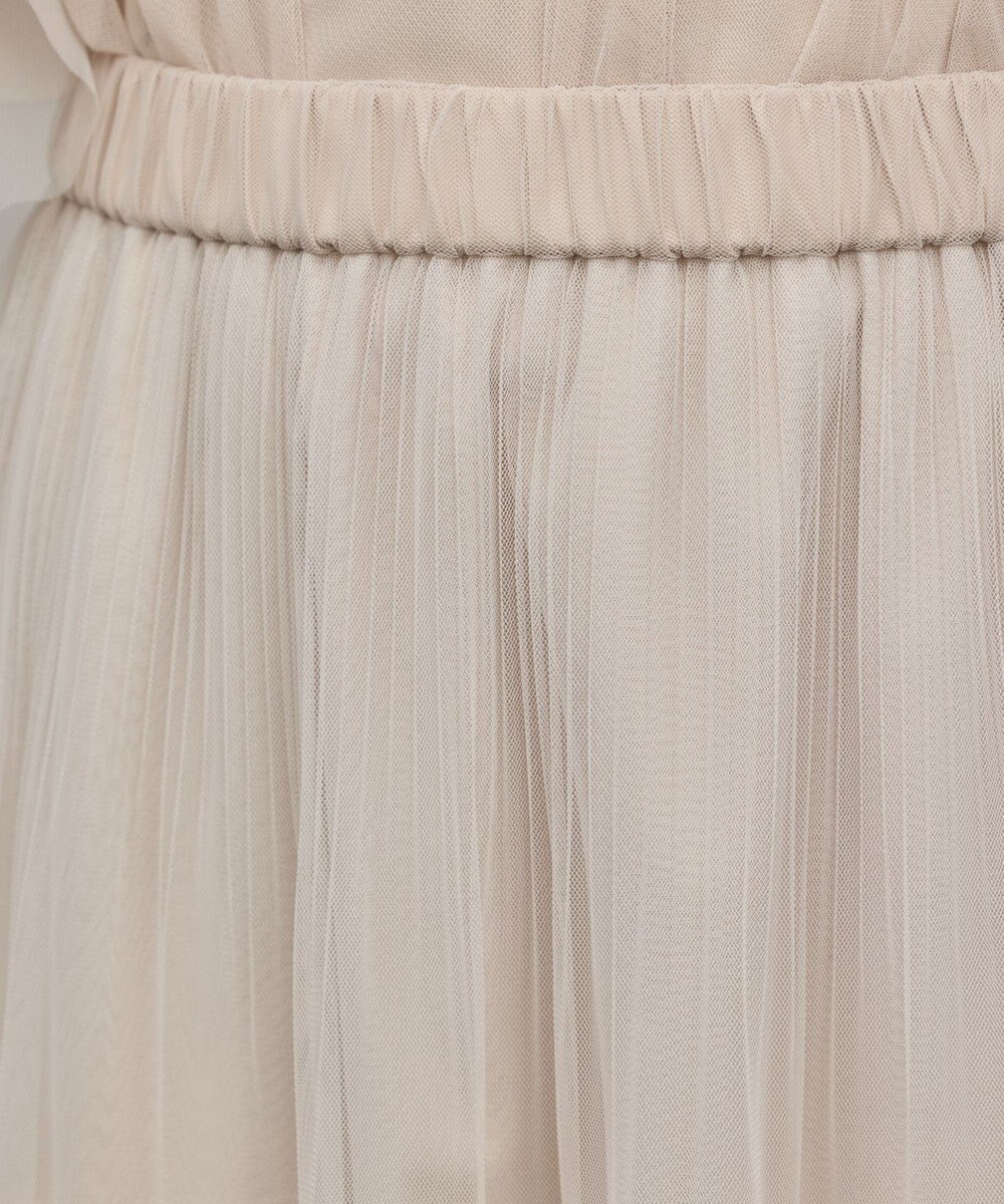 GRACE CONTINENTAL 刺繍チュールスカート 