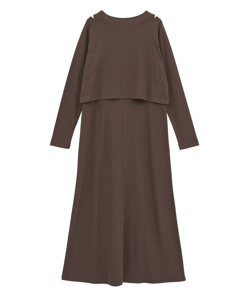 CRAFT STANDARD BOUTIQUE 2点セット/リブレイヤードワンピース 