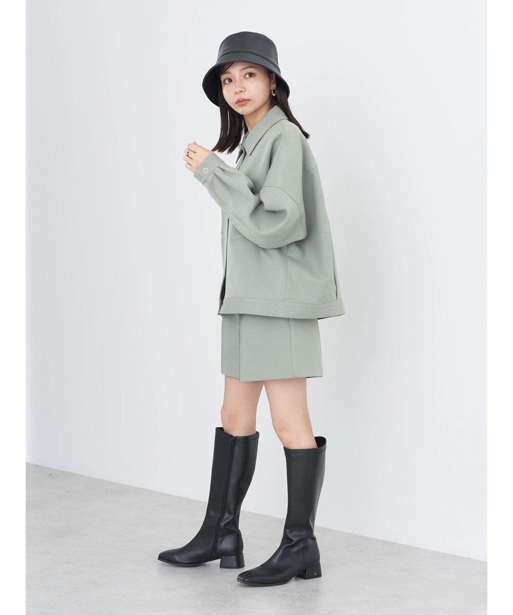 earth music&ecology ショート丈カバーオール 