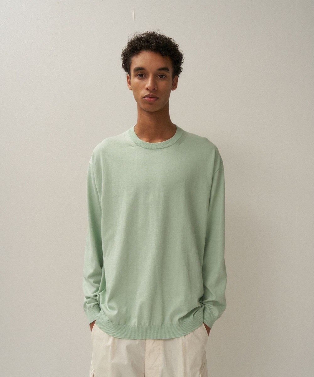 ATON FRESCA KNIT | クルーネックセーター - UNISEX 