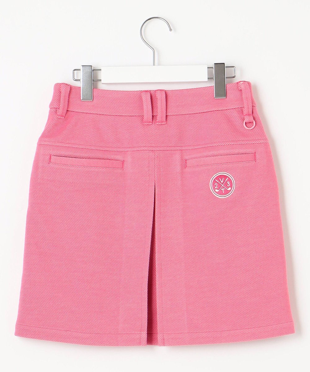 23区GOLF 【WOMEN】【手洗い可】クロスサーモツイル 台形 スカート 