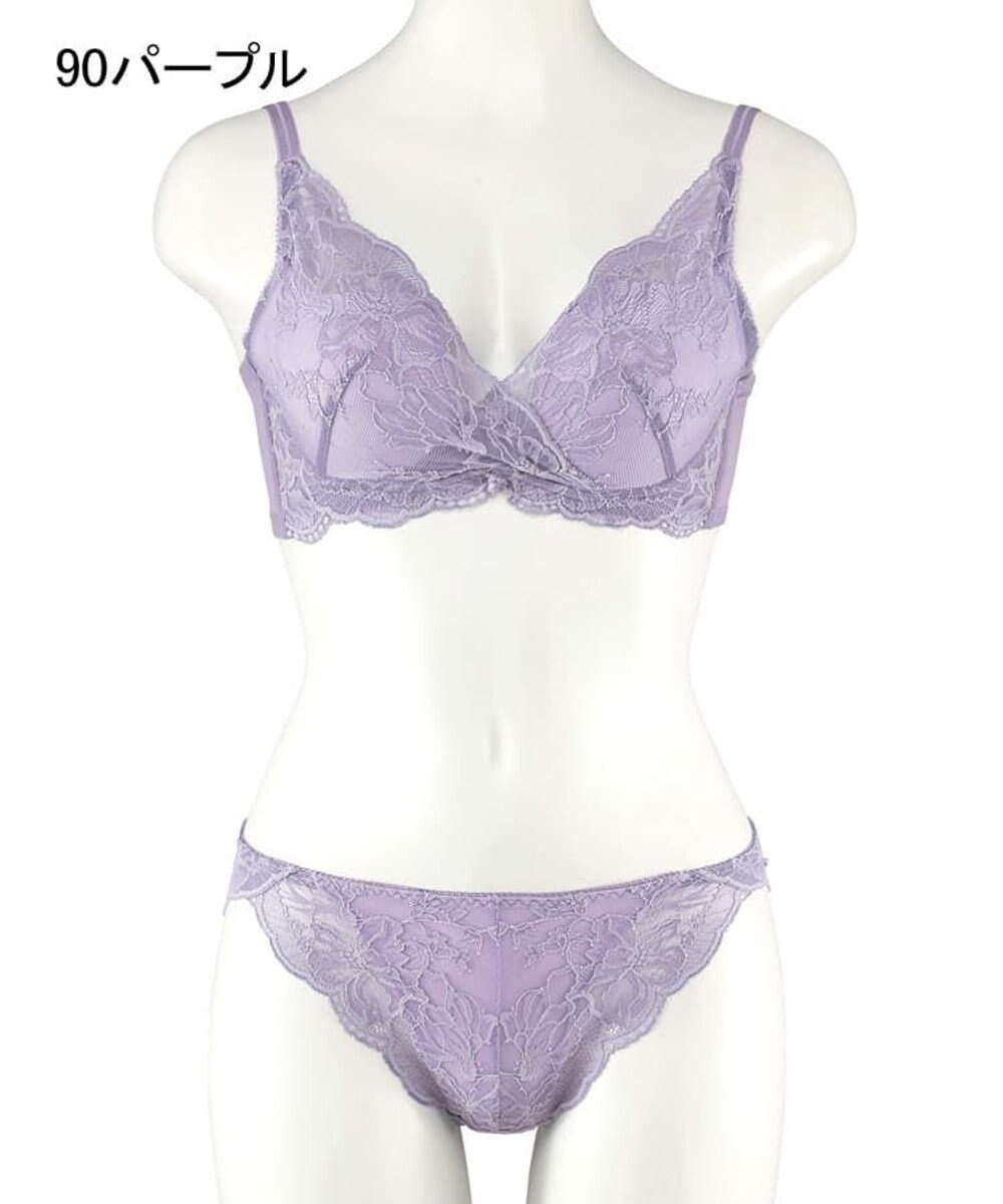 San-ai Resort（三愛水着楽園） 【フラワーレース】カシュクール脇高ブラセット 【northerly】 