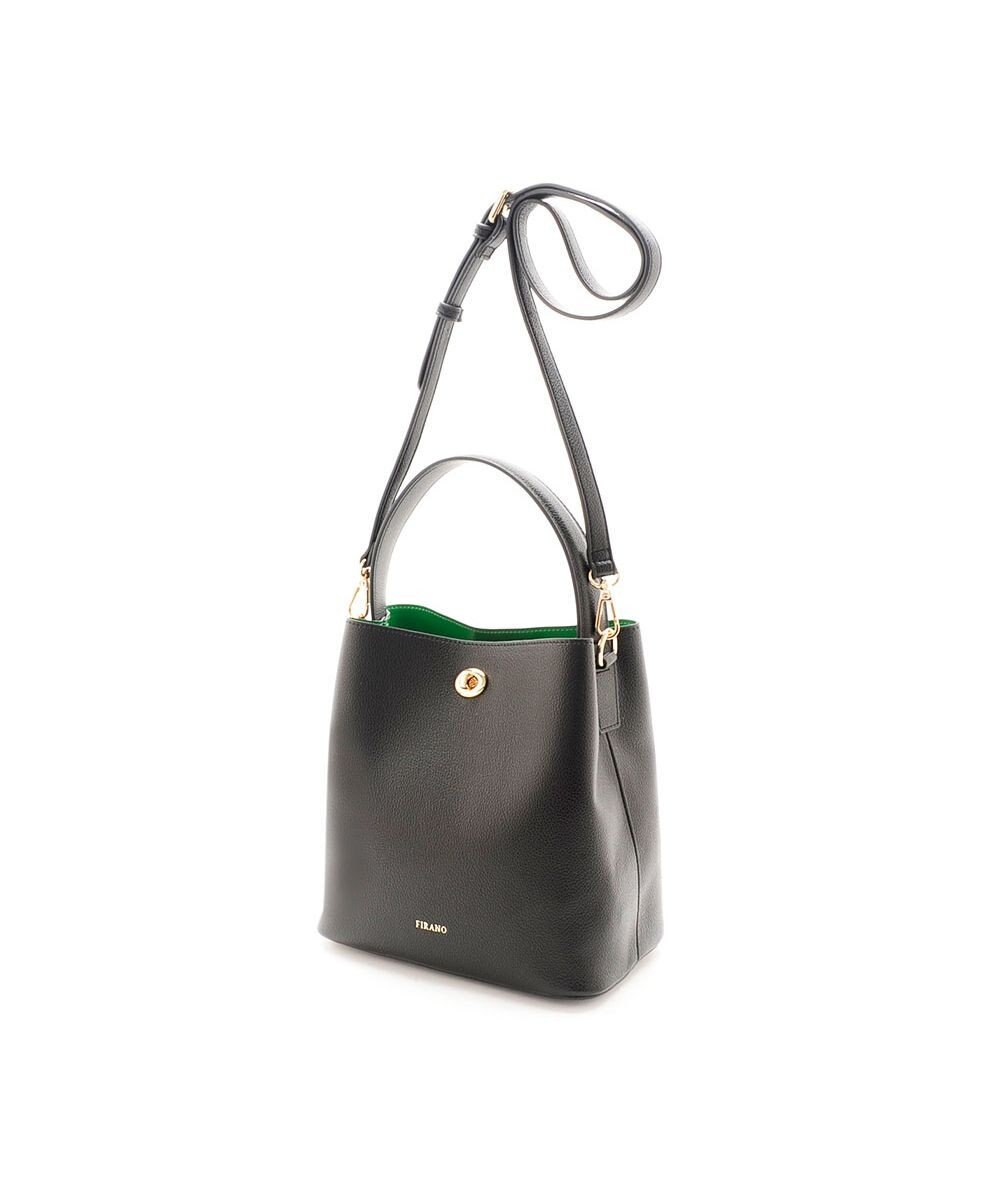 MioFIRANO ツイストロックボックスハンドバッグ 3WAY　FIRANO フィラノ 