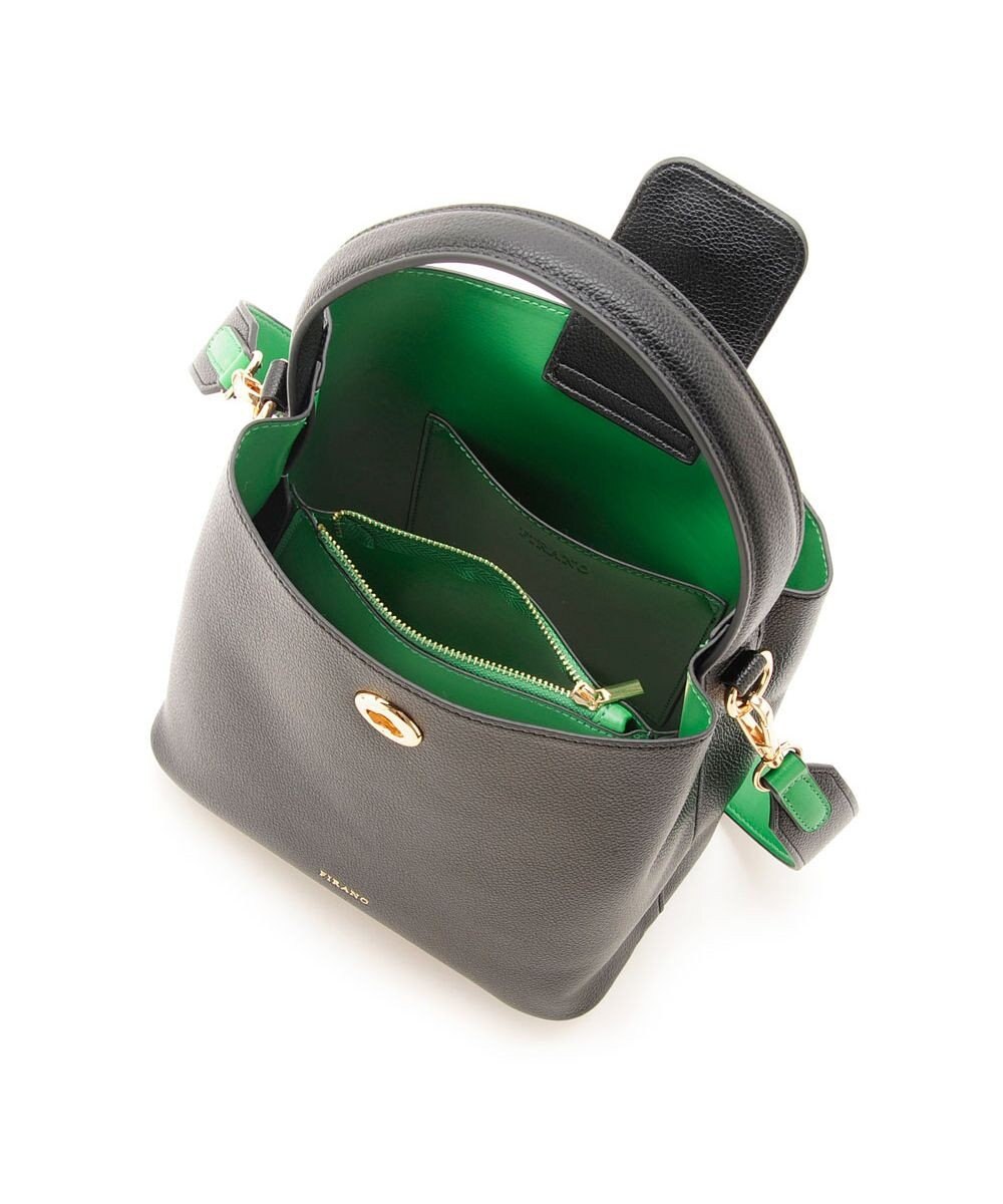 MioFIRANO ツイストロックボックスハンドバッグ 3WAY　FIRANO フィラノ 