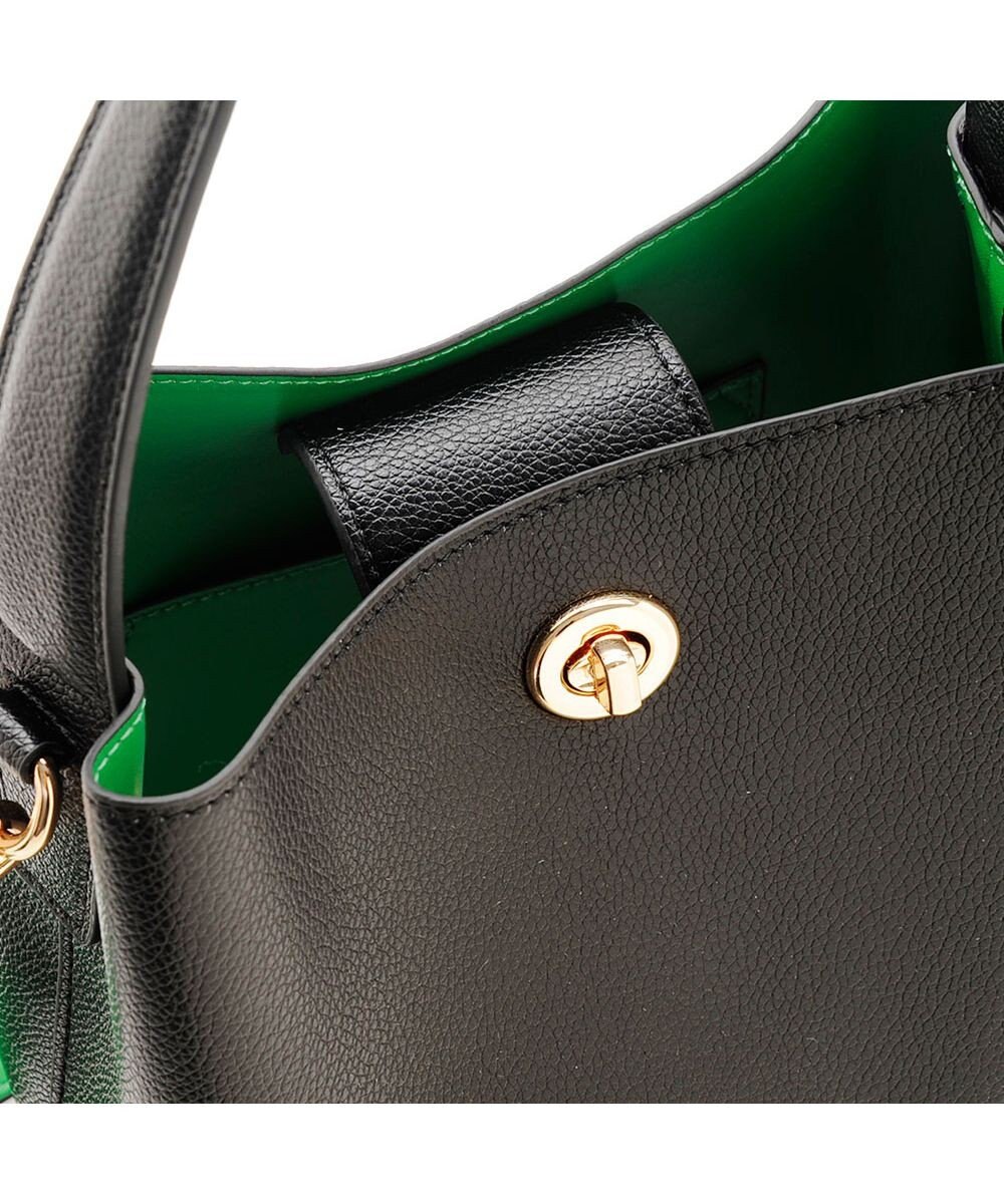 MioFIRANO ツイストロックボックスハンドバッグ 3WAY　FIRANO フィラノ 