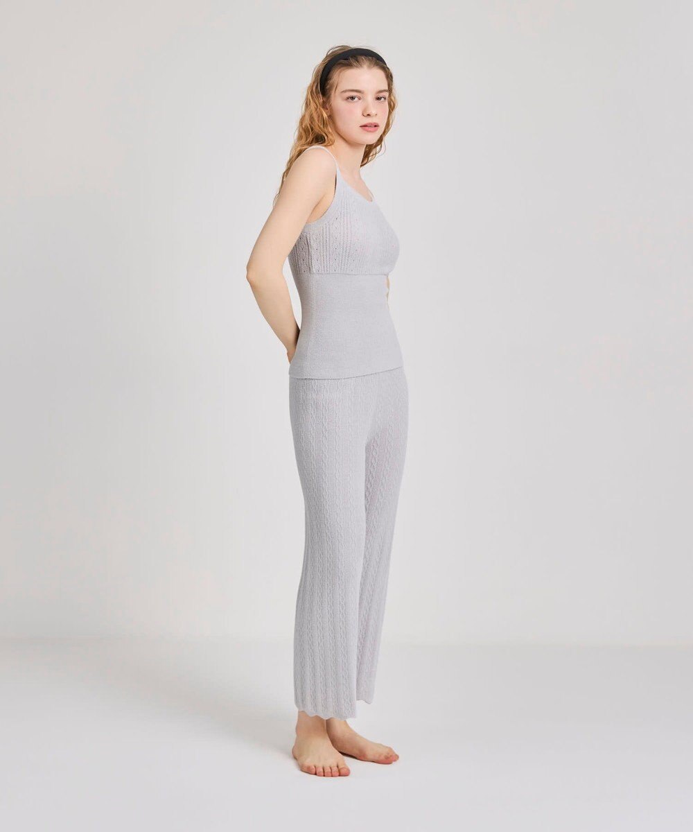 une nana cool とろみ素材がここちよいハラマキ付きロングボトム　ｍｏｉ　ｒｏｏｍ（モアルーム） 