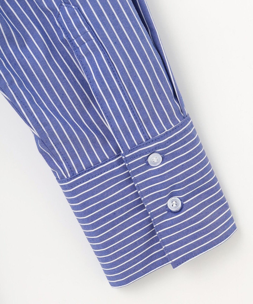 ANY 【洗濯機可能/接触冷感/UVケア】カラーストライプシャツ 