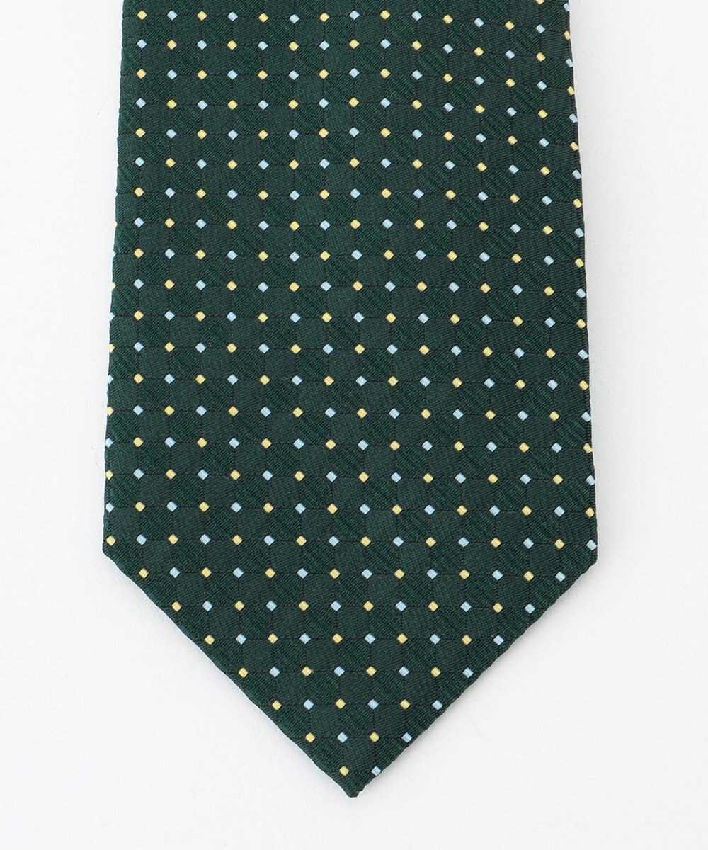 J.PRESS MEN ジオメトリック ドットネクタイ 