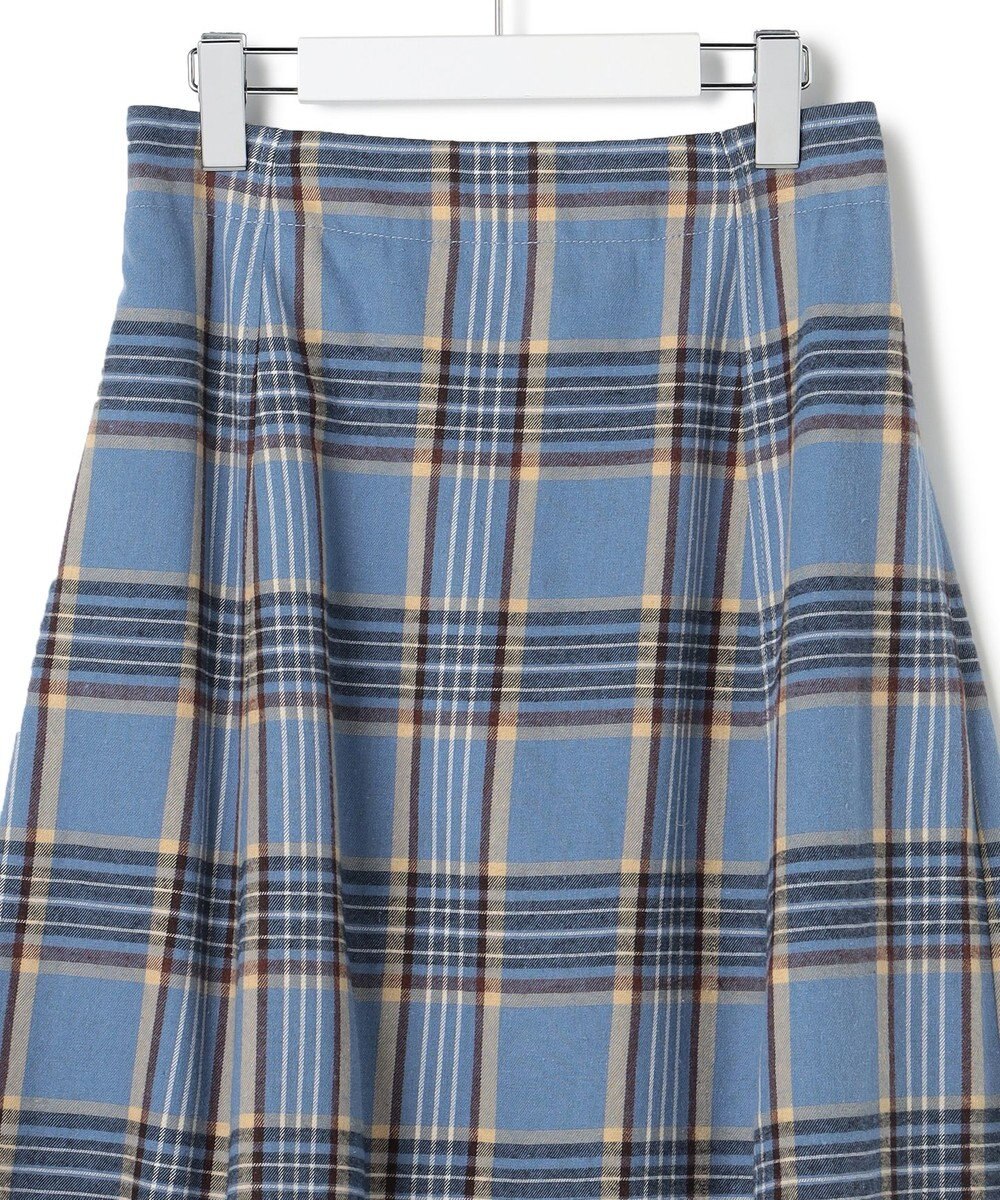 J.PRESS YORK STREET 【WOMEN】チェック ロングスカート 