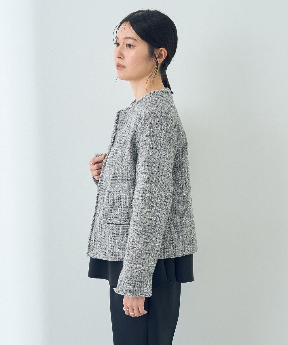 YECCA VECCA ツイードジャケット 