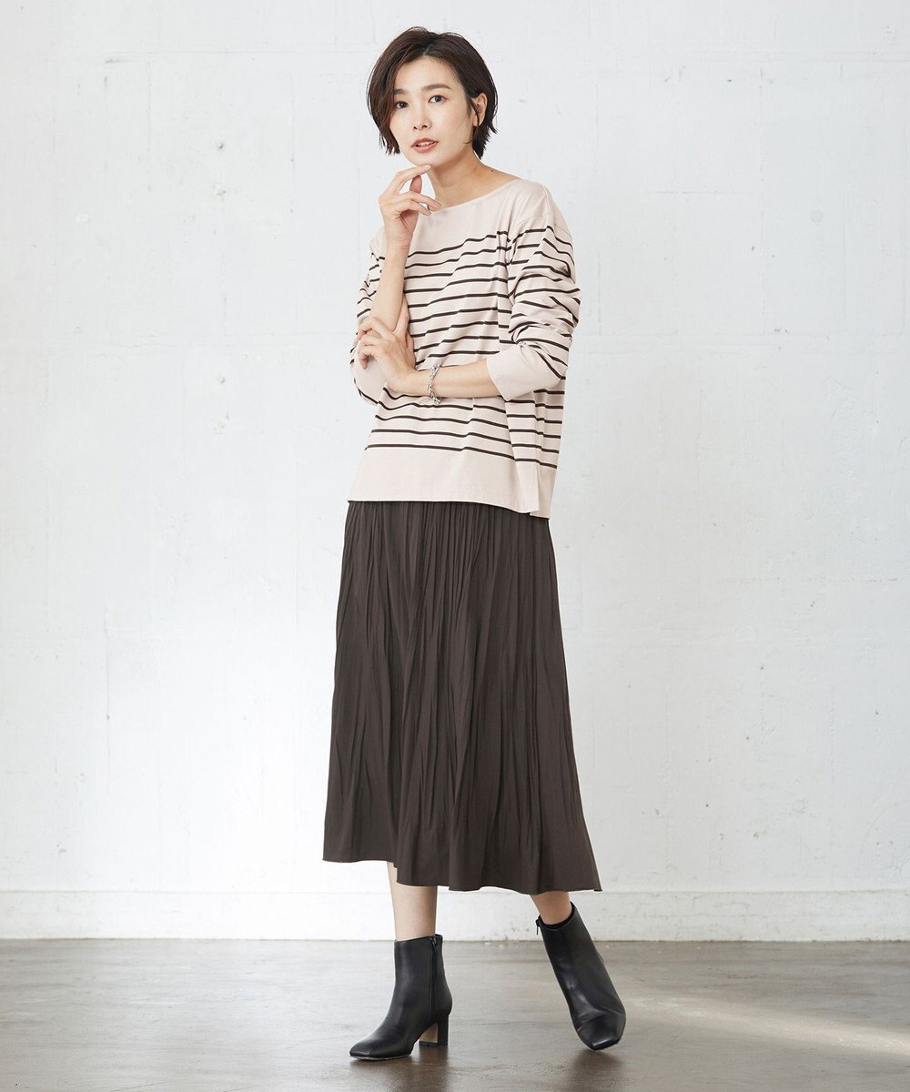J.PRESS LADIES バスクボーダー カットソー 