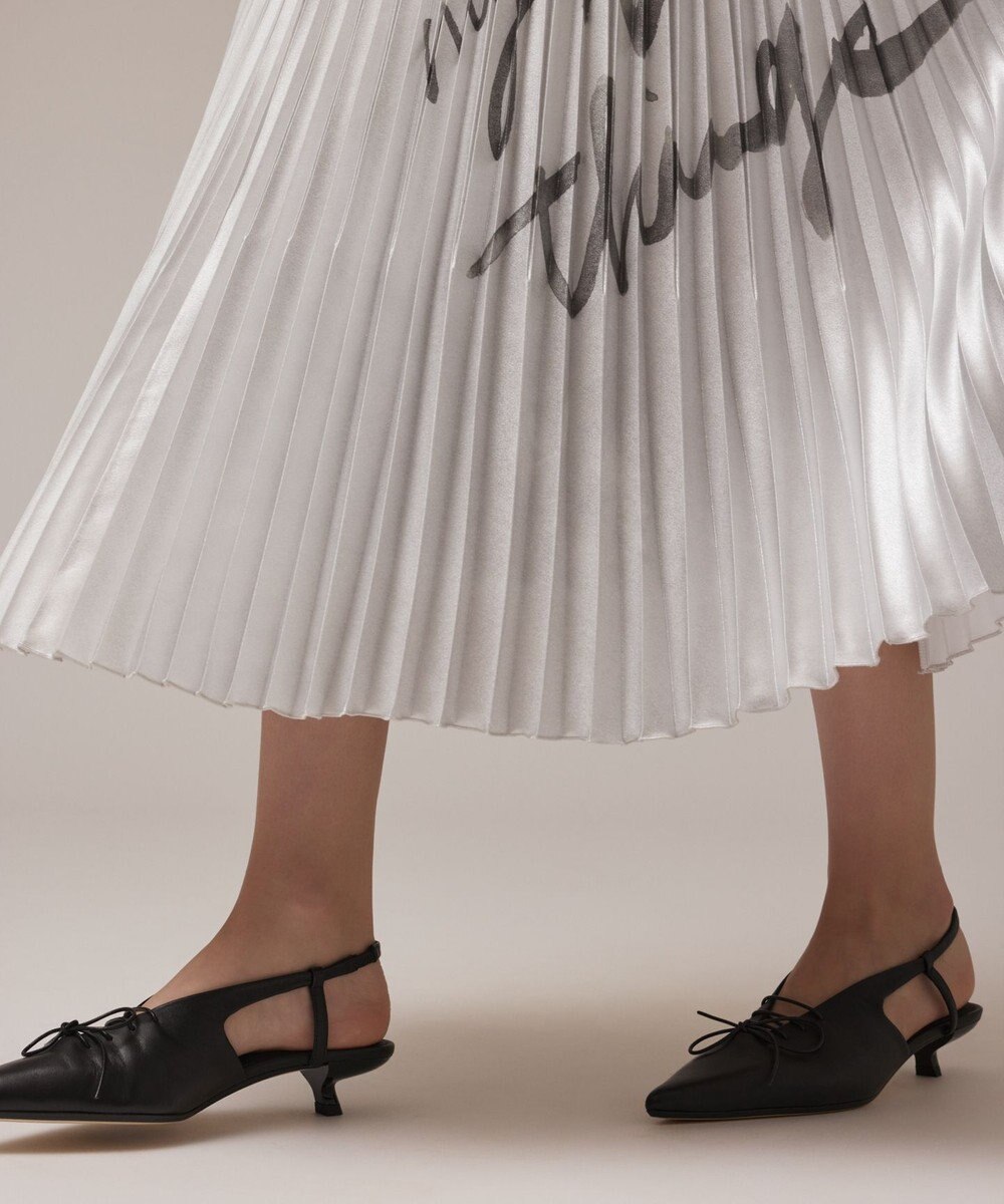 GRACE CONTINENTAL コラボロングプリーツスカート 