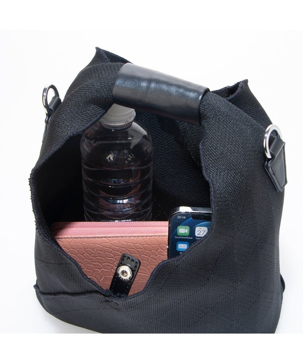 UNBILLION カシュカシュ cachecache ジャガード柄2wayショルダーバッグ 