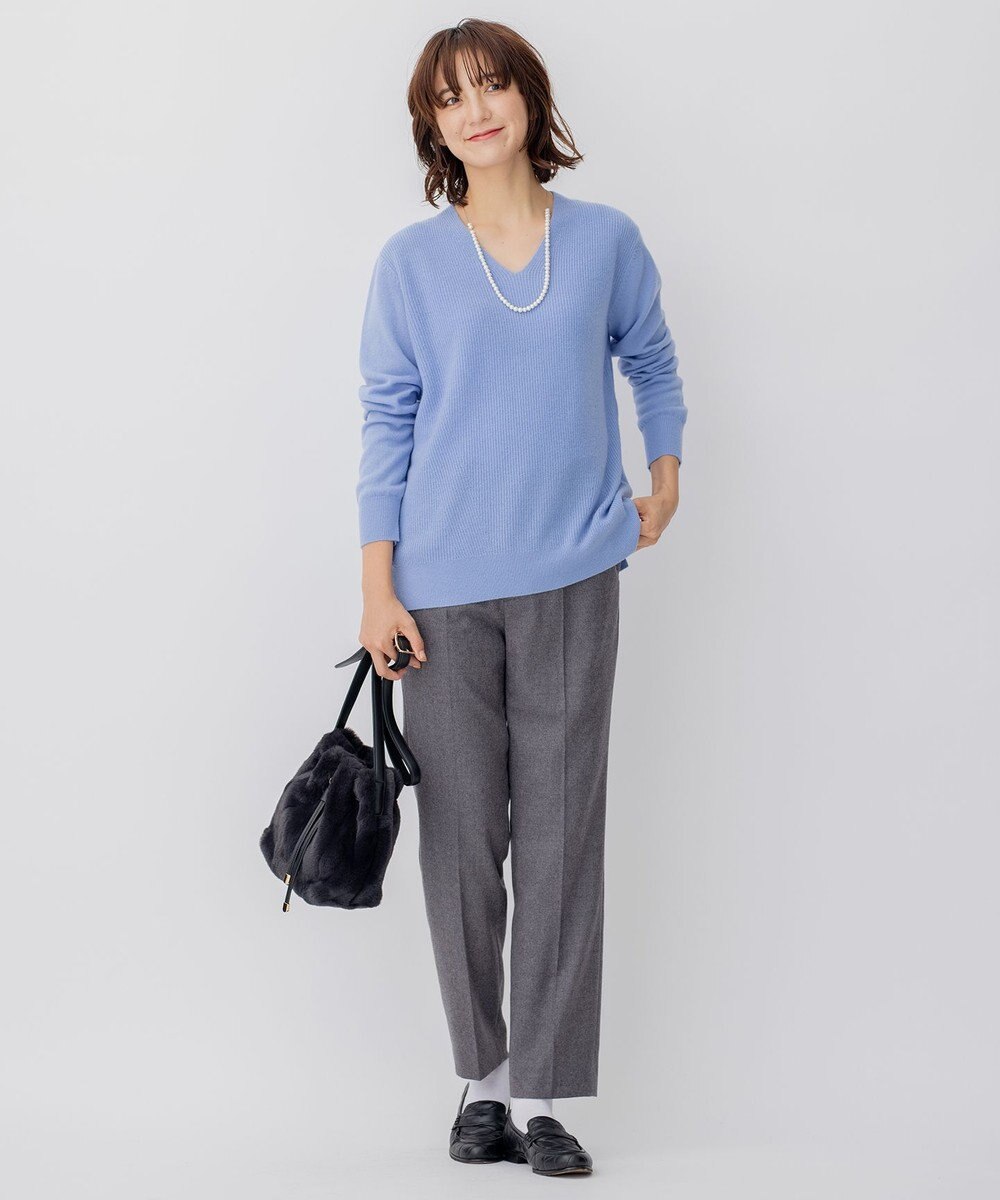 23区 【CLASSY.1月号掲載】フェイクファー ショルダーバッグ 