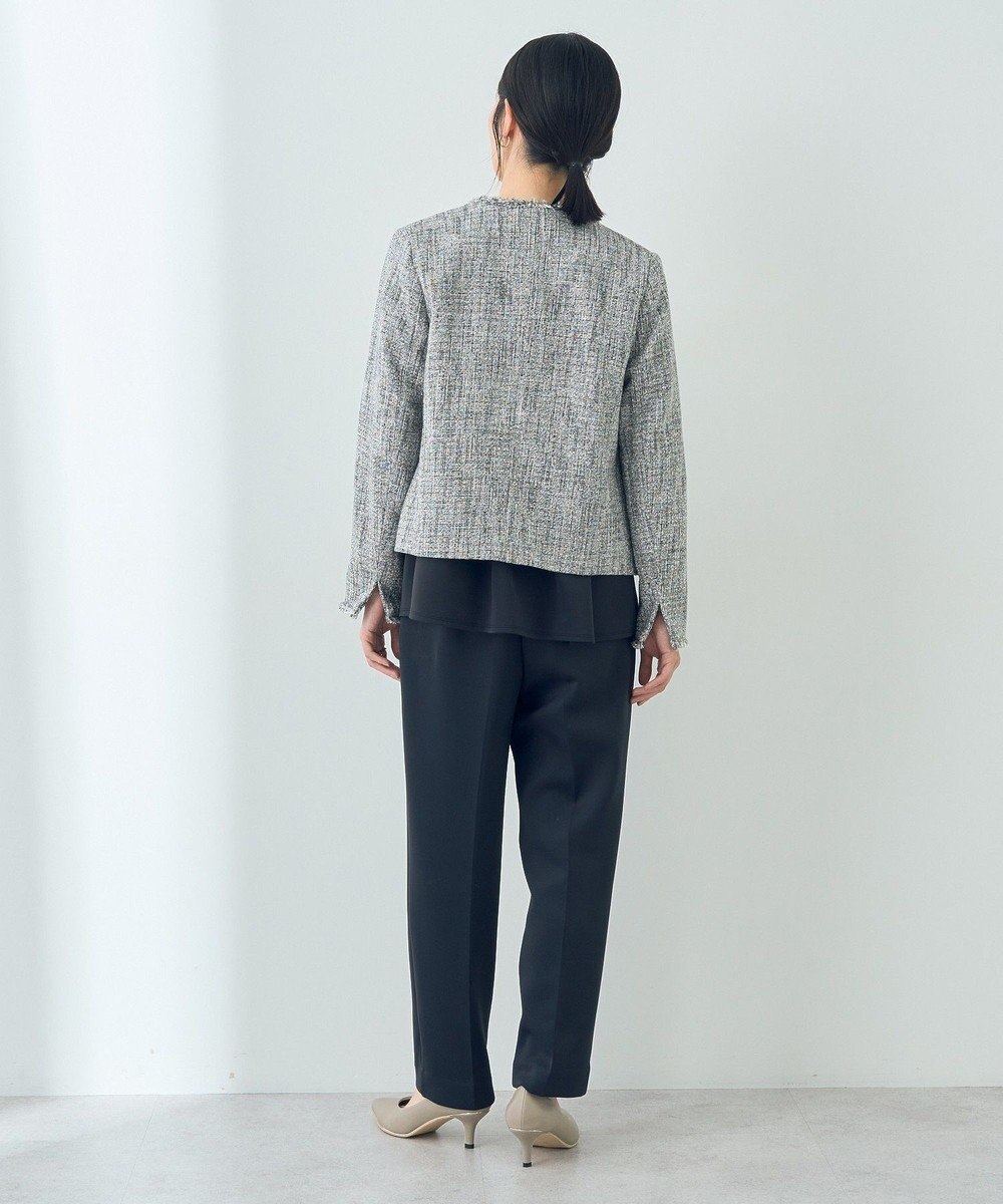 YECCA VECCA ツイードジャケット 