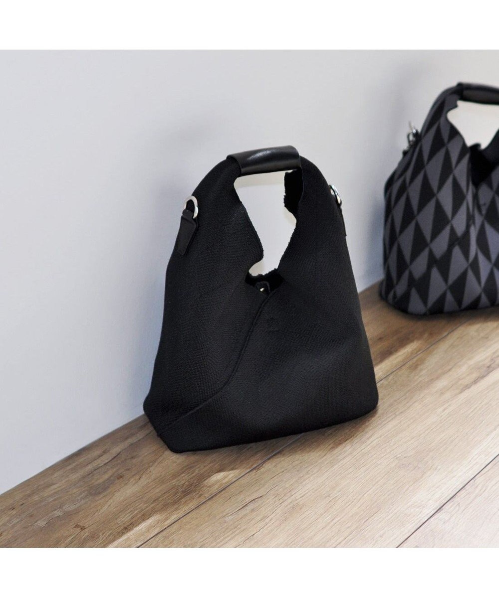 UNBILLION カシュカシュ cachecache ジャガード柄2wayショルダーバッグ 