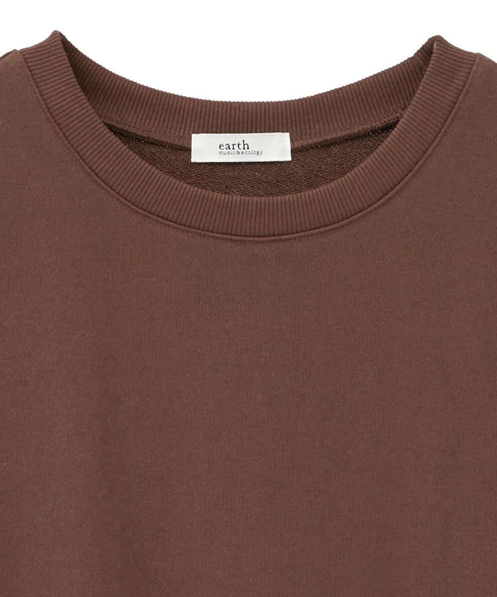 earth music&ecology レーススウェットプルオーバー 