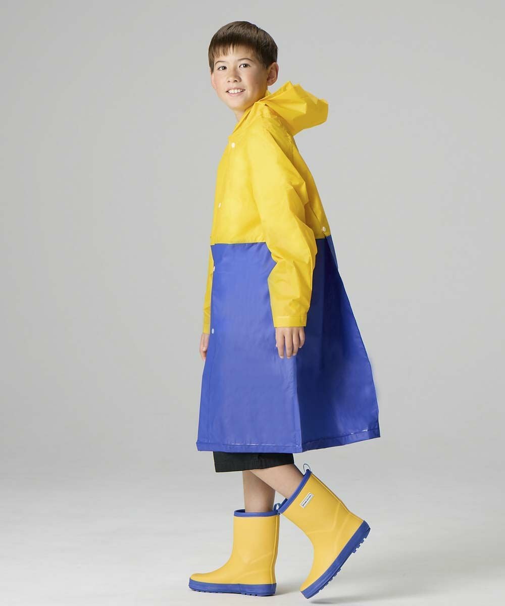 BEAMS SCHOOL シームレスレインコート 