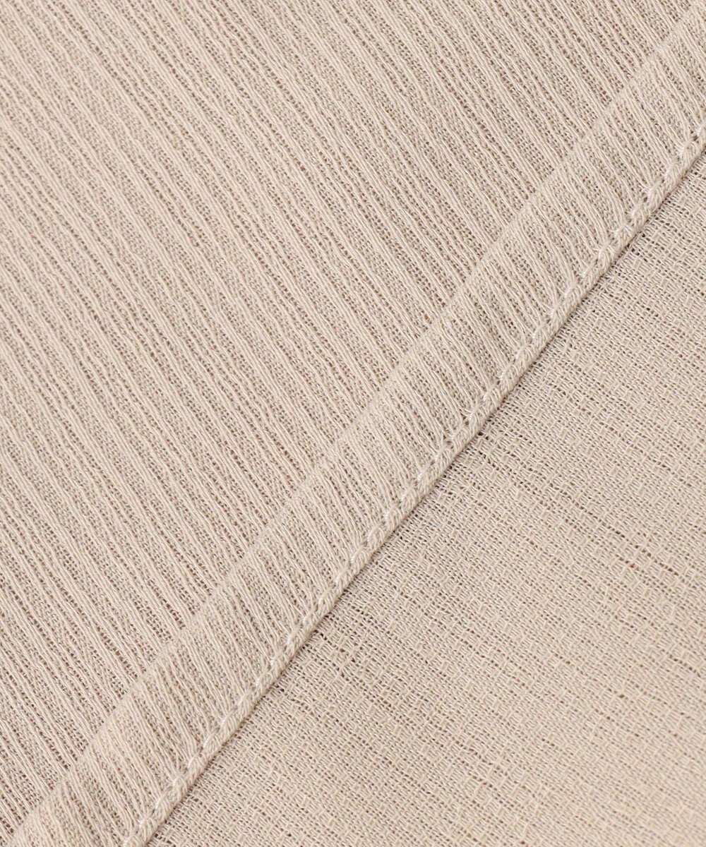 SHARE PARK LADIES 【2WAY】オーバーサイズ楊柳シャツ 