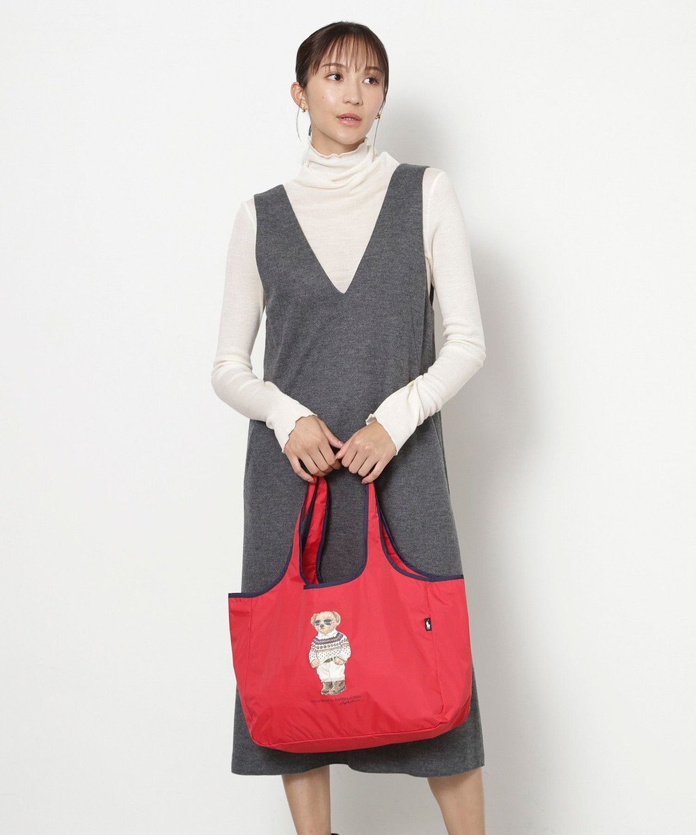 MOONBAT POLO RALPH LAUREN(ポロ ラルフローレン) ポケッタブルレインバッグ SEASON BEAR ポロベア 