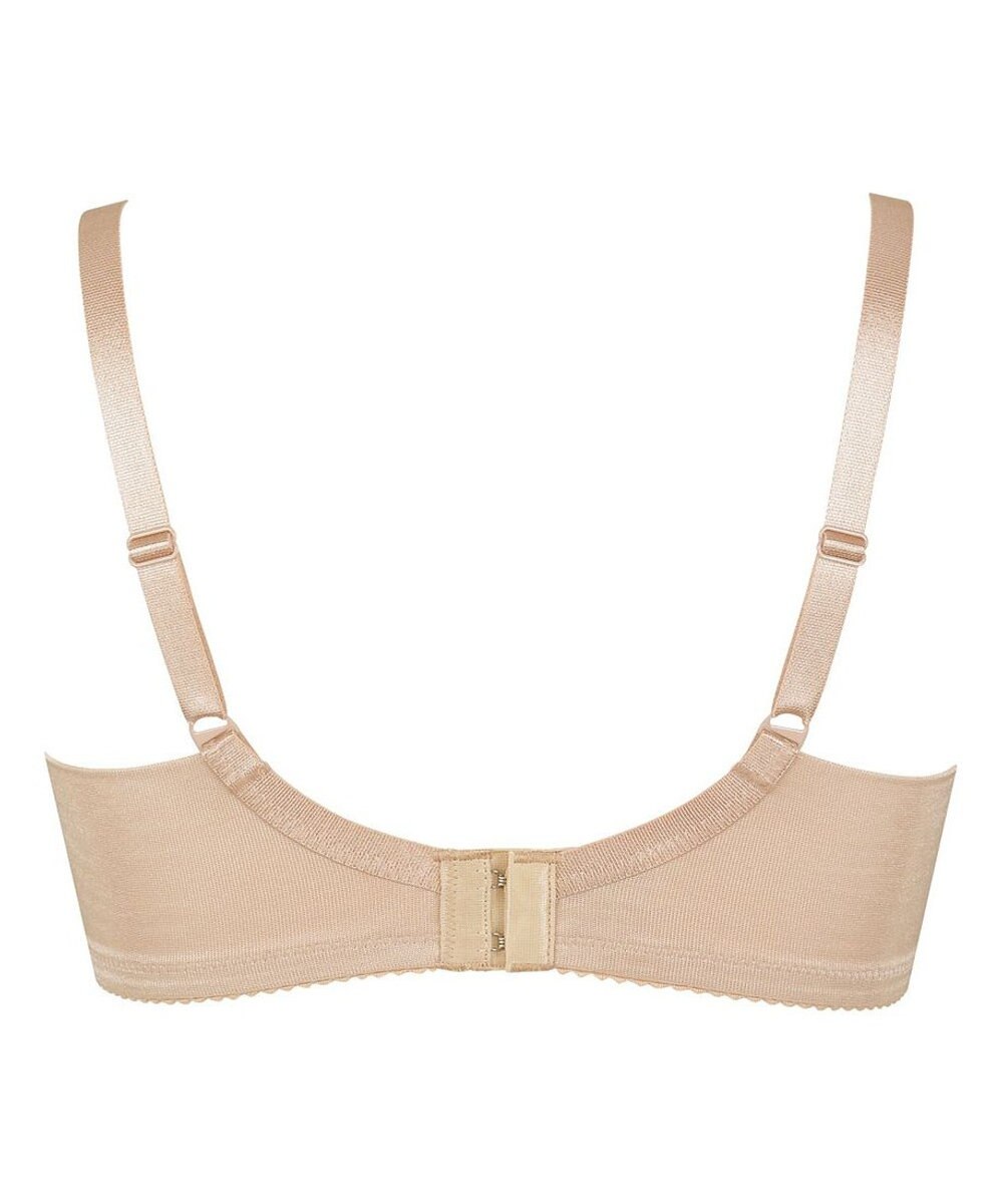 WACOAL 【小さく見せるブラ】 シンプル ブラジャー 着やせ効果 コンパクトにメイク バストの突出をおさえる 背中の段差を軽減 大きいサイズ レディース BRB452 /ワコール 