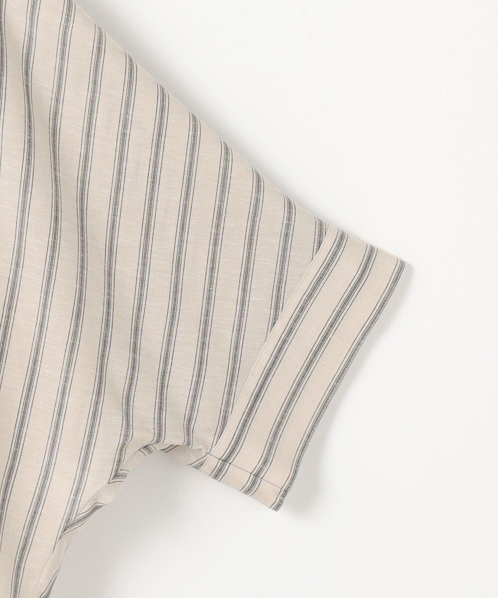 自由区 ナチュラルリネン シャツ 