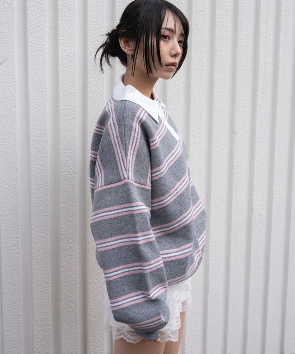 WEGO ポロニットプルオーバー 