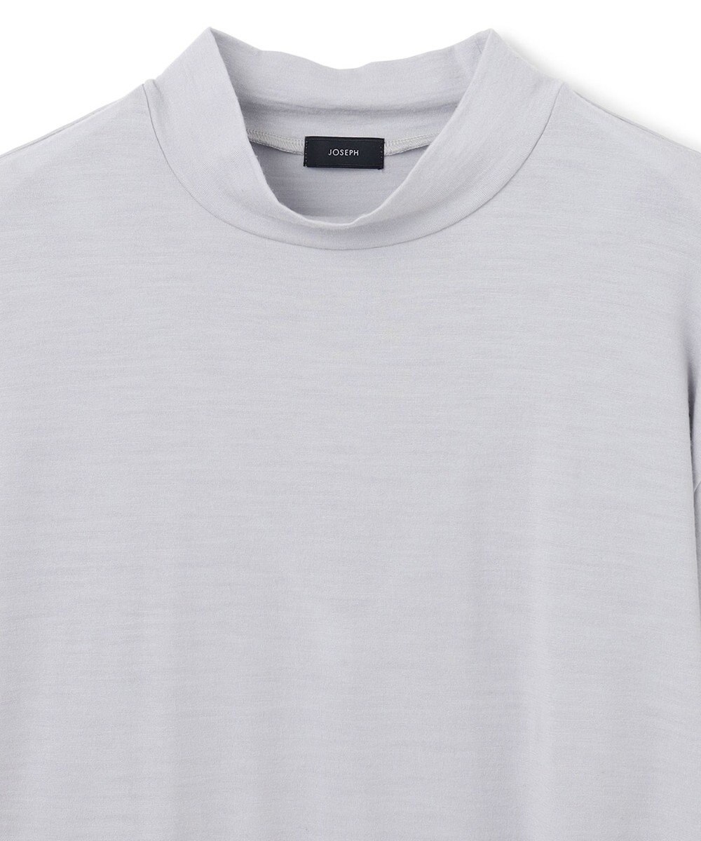 JOSEPH HOMME クリアウールジャージー　モックネック 