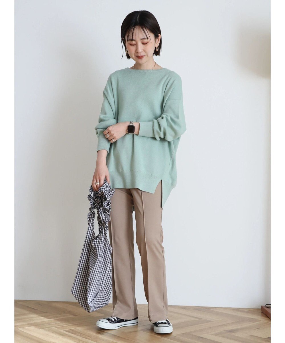 AMERICAN HOLIC 美・美・美　ポンチフレアパンツ 