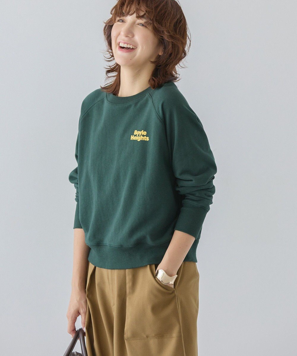 AMERICAN HOLIC サガラ刺繍裏毛プルオーバー 