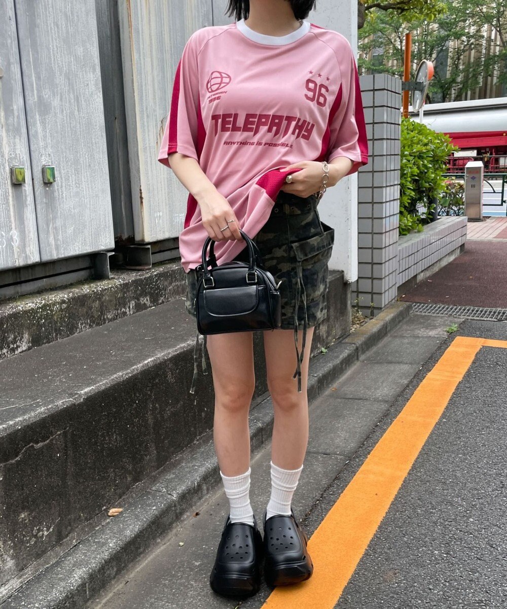 WEGO サッカーメッシュ切り替えビッグT 